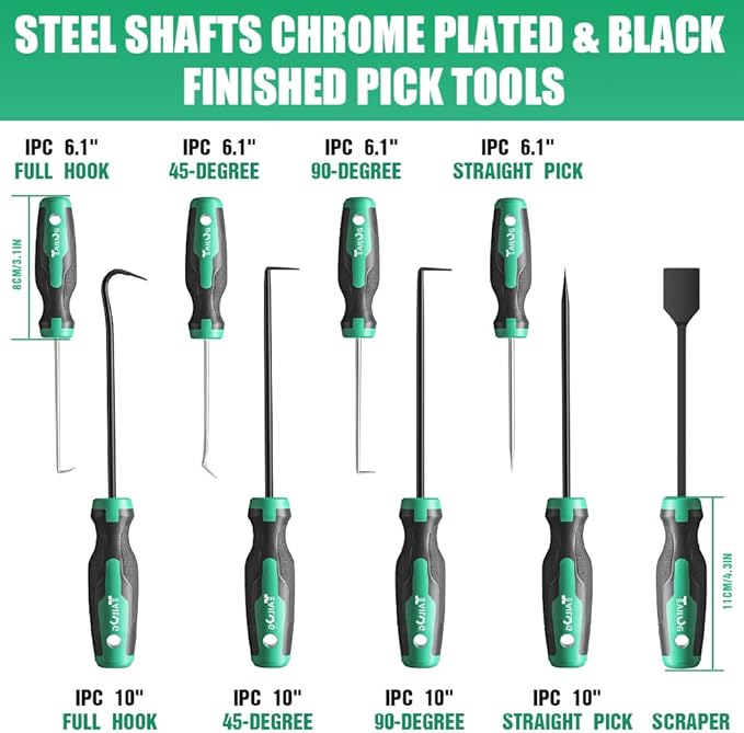 HookPro™ 10-Piece Hook & Pick Set