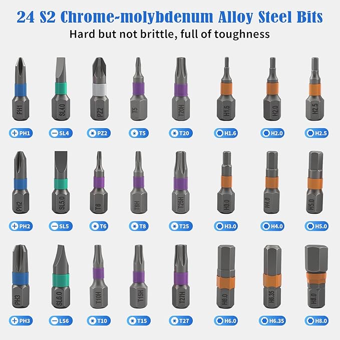 FlexiRatchet™ 24-in-1 Screwdriver Set