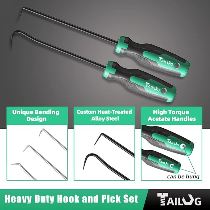 HookPro™ 10-Piece Hook & Pick Set