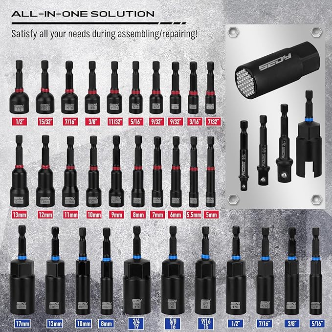MagniTorque™ 80-Piece Nut Driver Set