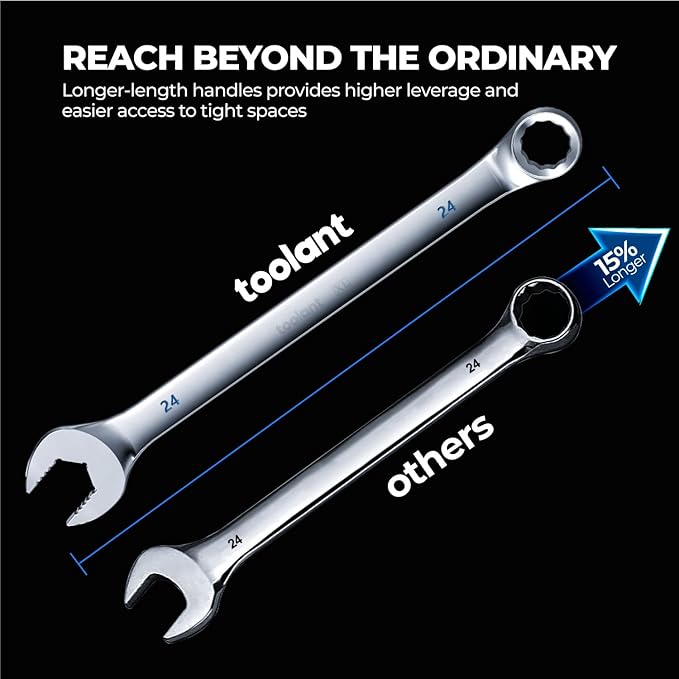 TorqueMax™ 15-Piece Offset Wrench Set